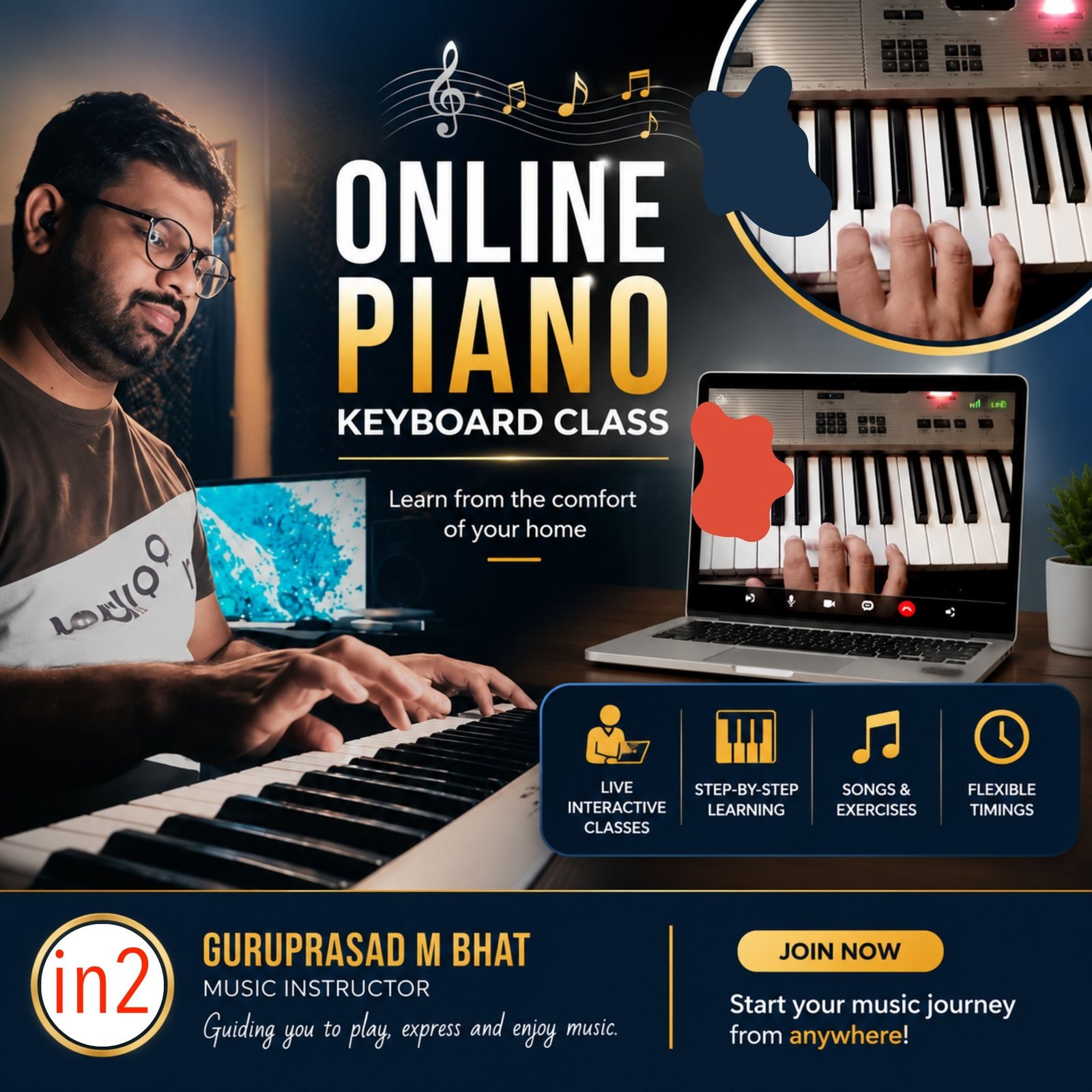 Online Piano/Keyboard Classes