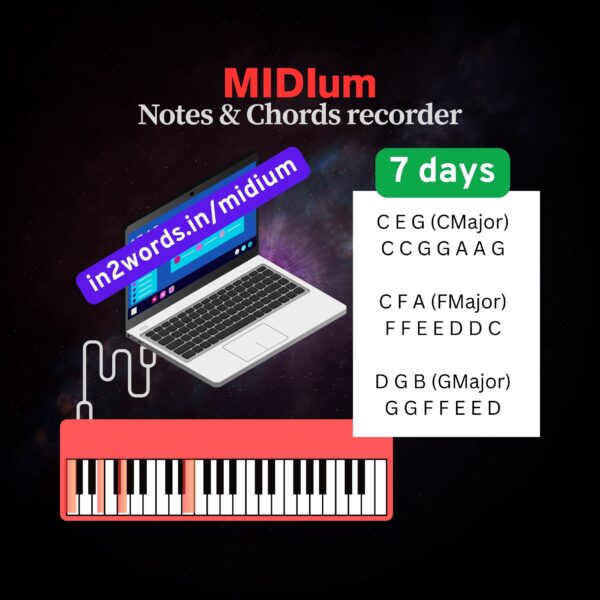 7 days MIDIum tool access